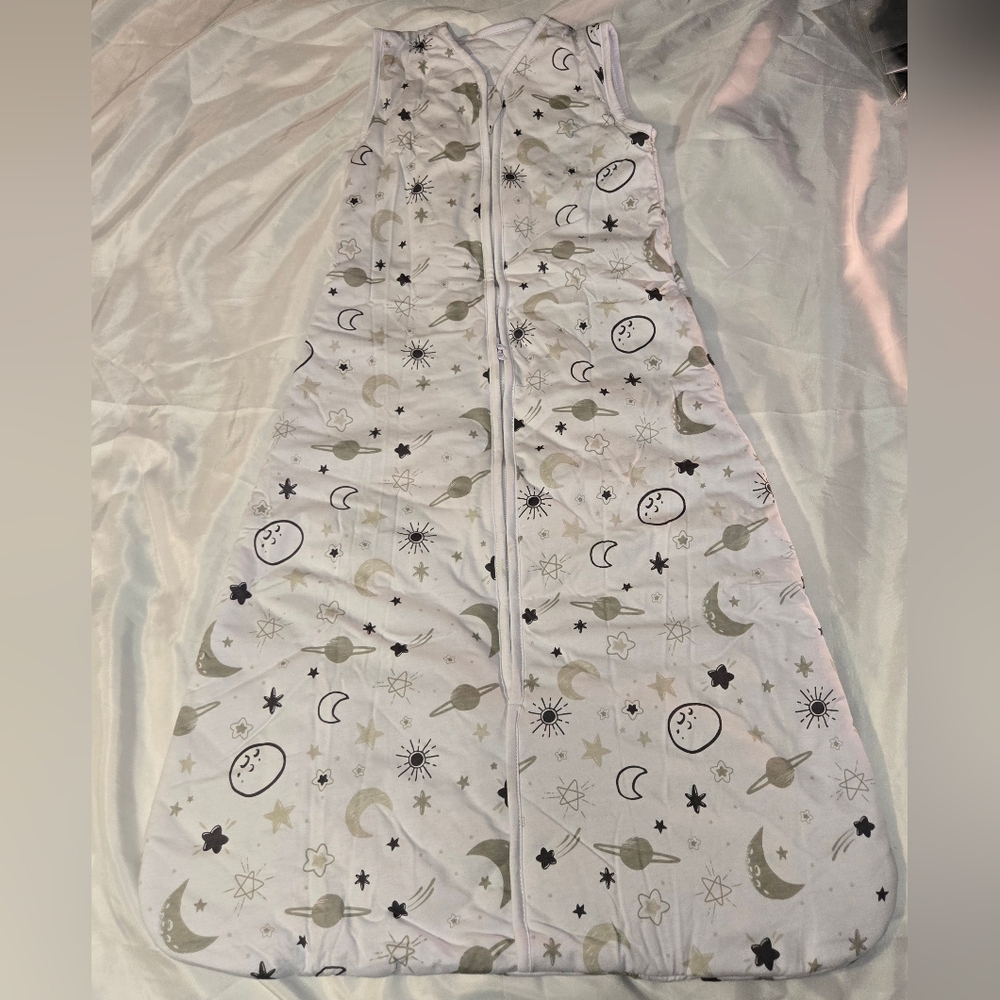 Baby‎ Sleeping Bag Large, 18-36 months, Cotton, 2 Zippers For Ease, Adjustable